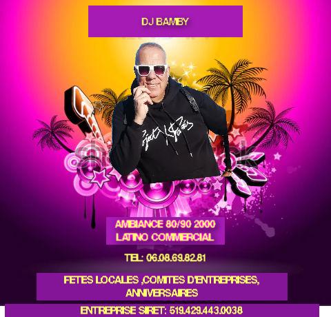 Maquettes dj bamby 2023 2